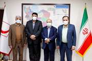 نشست رئیس هلال‌احمر با روسای سه دانشگاه علوم پزشکی استان تهران برگزار شد